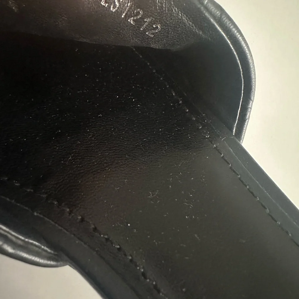 Louis Vuitton Black Slide Sandals - Picture 9 of 9